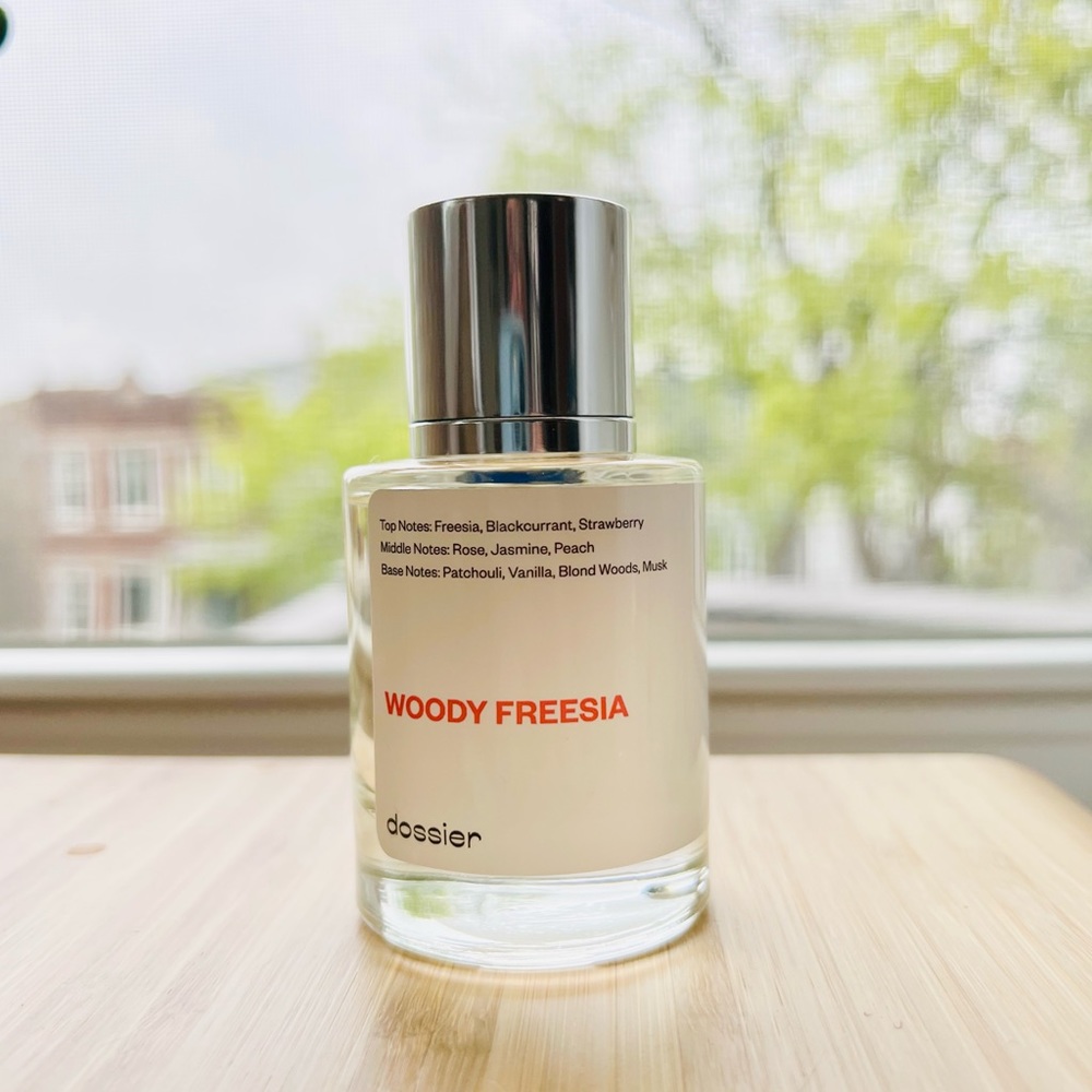 Dossier Woody Freesia EDP 1.7oz NEW